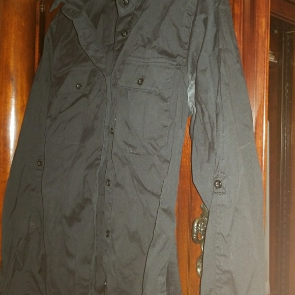 Black Button Down - Picture 4 of 4